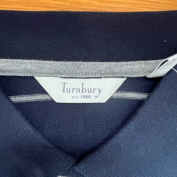 TURNBURY PIMA COTTON GOLF SHIRT BRAND NEW - Picture 4 of 7